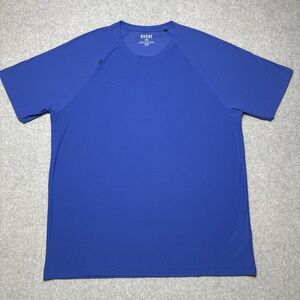 Rhone Reign Blue Performance Light Training Short Sleeve Shirt Men's Size XL